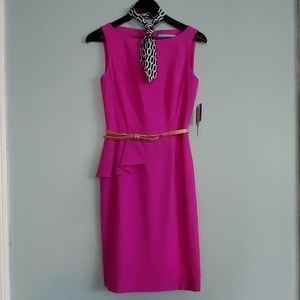 NEW! Antonio Melani Fuscia Orchid Dress SZ 2